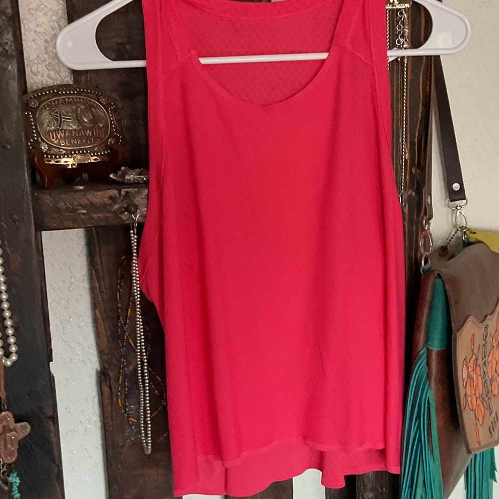Lululemon Athletica Pink Tank Top